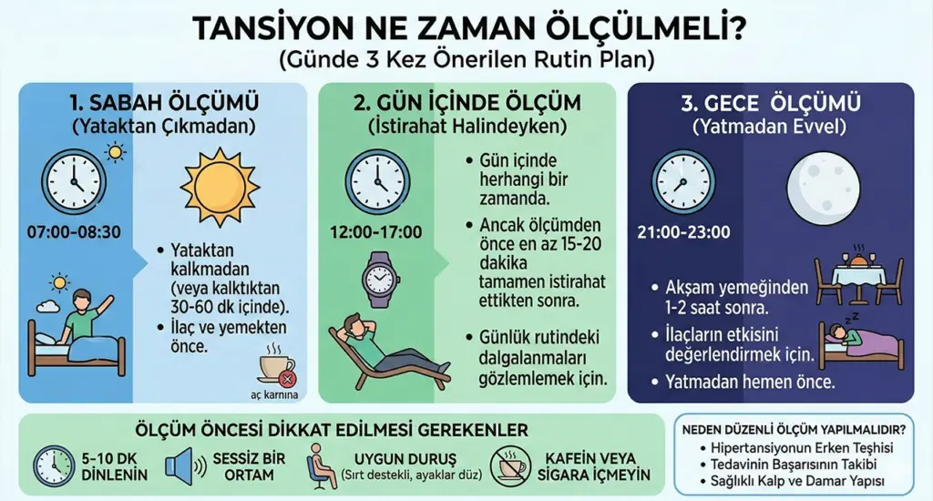 Tansiyon Ne Zaman Ölçülmeli
